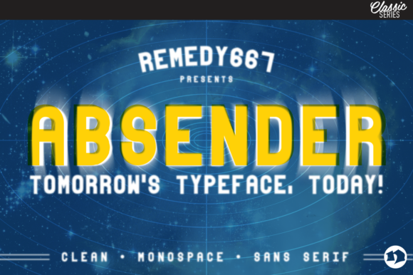 Absender: A Retro Font for Building a Strong, Modern Brand