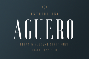 Aguero Serif: A Font Review From a Working Designer