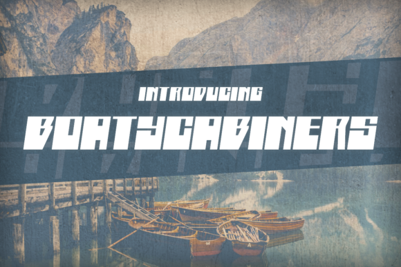 Boatycabiners: A Striking Typeface for Memorable Branding