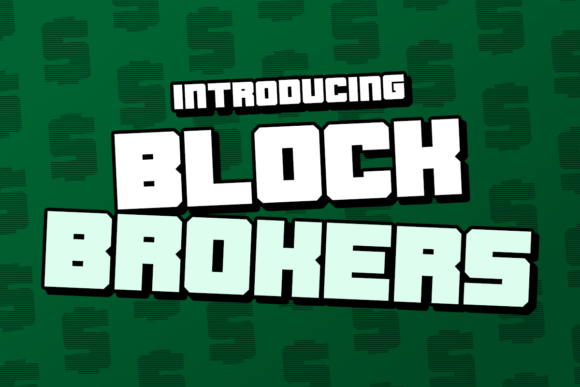 Boost Your Campaigns with Blockbroker, the Striking Display Font
