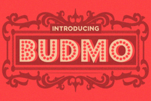 Budmo: A Versatile Marquee Font for Editorial Design