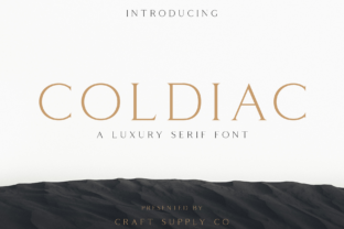 Coldiac Font: A Modern Serif for Elegant Web Design