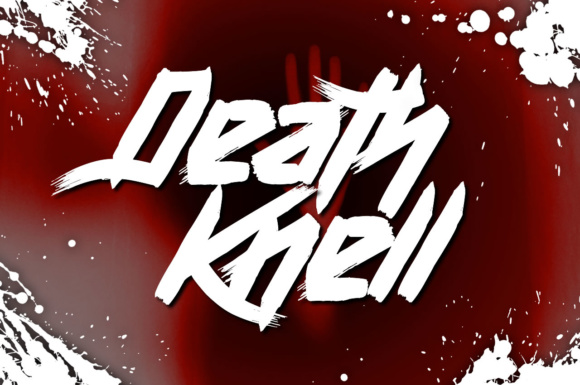 Death Knell: A Bold Brush Font for Creative Branding