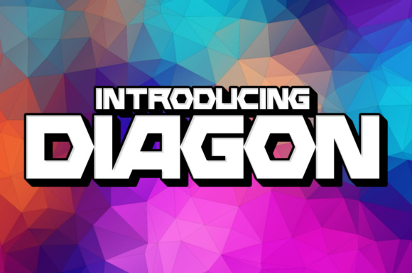 Diagon: The Bold Font for Eye-Catching Campaigns