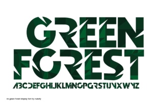 Green Forest: A Font for Business Identity