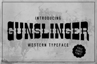 Gunslinger Font: A Bold Typeface for Brand Storytelling