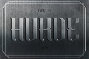 Horde: A Powerful Blackletter Font for Building Your Brand