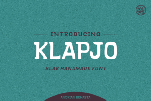 Klapjo: A Dapper Slab Serif Font for Digital Design