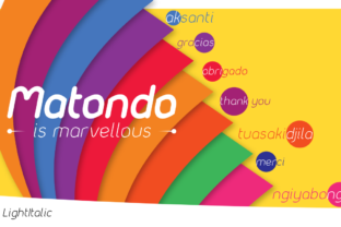 Matondo Light Italic: A Marketing Font for Clear Campaign Messages