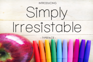 Simply Irresistible: A Sans Serif Font for Modern Marketing