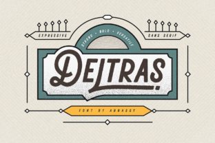 The Deltras Font: A Modern Handmade Gem for Digital Designers
