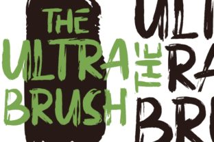 The Ultra Brush: A Display Font That Brings Brands to Life