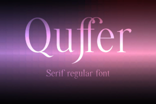 Why Quffer is the Serif Font I Keep Coming Back to