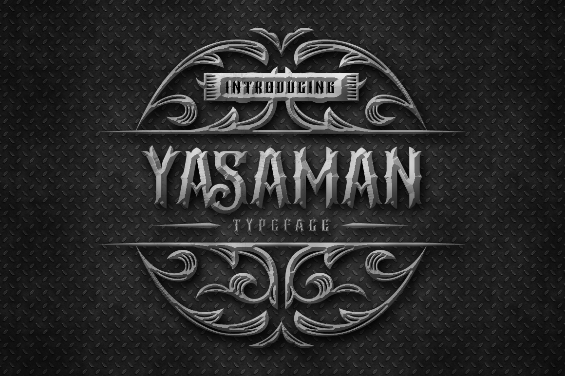 Yasaman: The Art Nouveau Font for Handmade Design